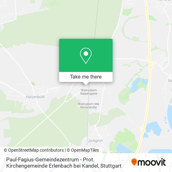 Paul-Fagius-Gemeindezentrum - Prot. Kirchengemeinde Erlenbach bei Kandel map