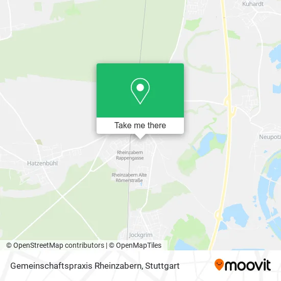 Карта Gemeinschaftspraxis Rheinzabern