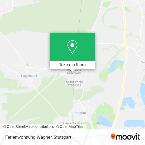 Ferienwohnung Wagner map