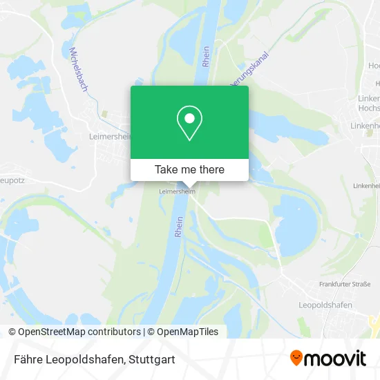 Карта Fähre Leopoldshafen