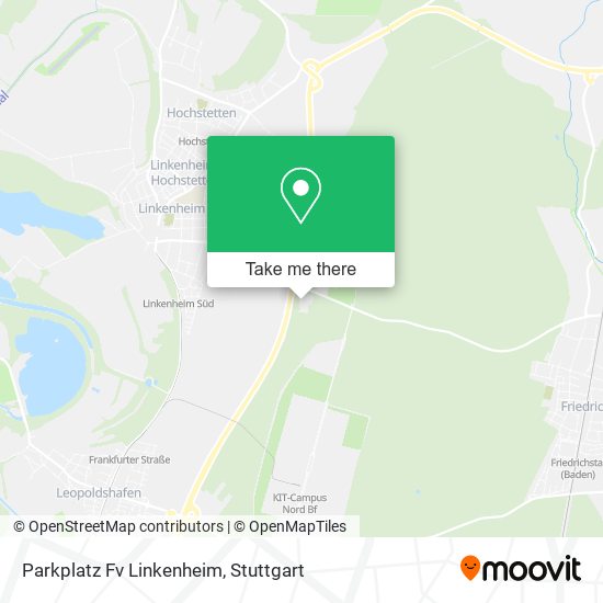 Parkplatz Fv Linkenheim map
