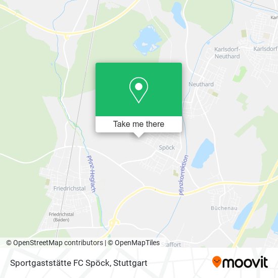 Sportgaststätte FC Spöck map