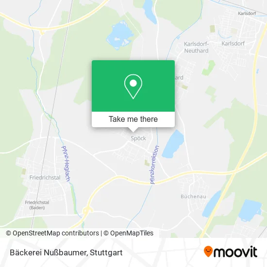 Карта Bäckerei Nußbaumer