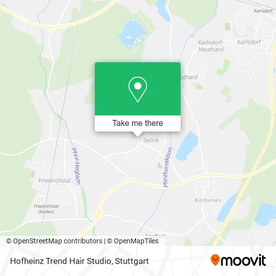 Карта Hofheinz Trend Hair Studio
