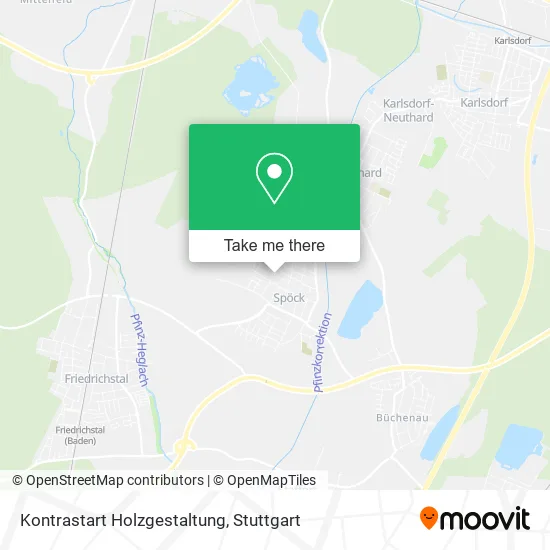 Карта Kontrastart Holzgestaltung