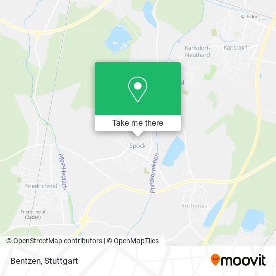 Карта Bentzen