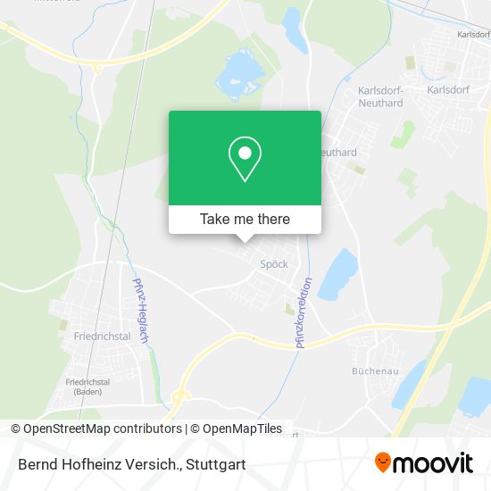 Bernd Hofheinz Versich. map