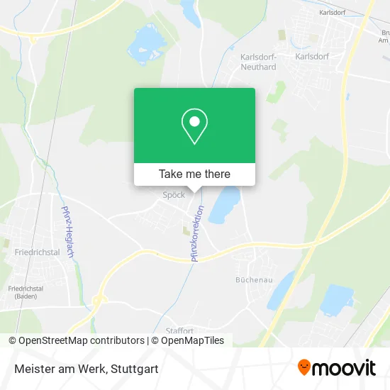 Карта Meister am Werk