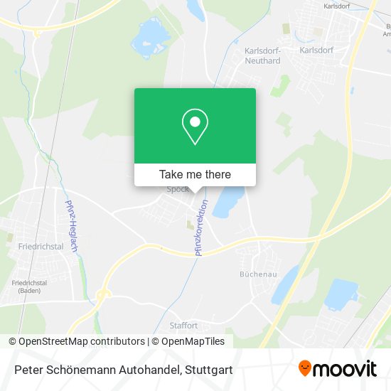 Карта Peter Schönemann Autohandel