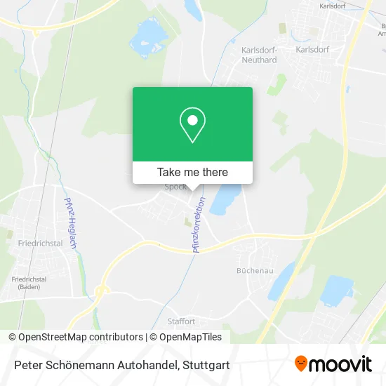 Карта Peter Schönemann Autohandel