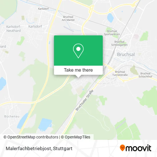 Malerfachbetriebjost map