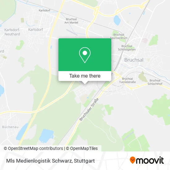 Карта Mls Medienlogistik Schwarz