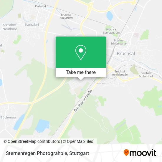 Карта Sternenregen Photograhpie