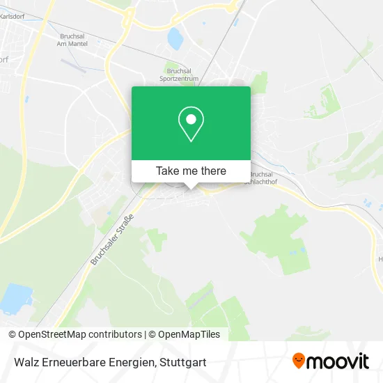 Карта Walz Erneuerbare Energien