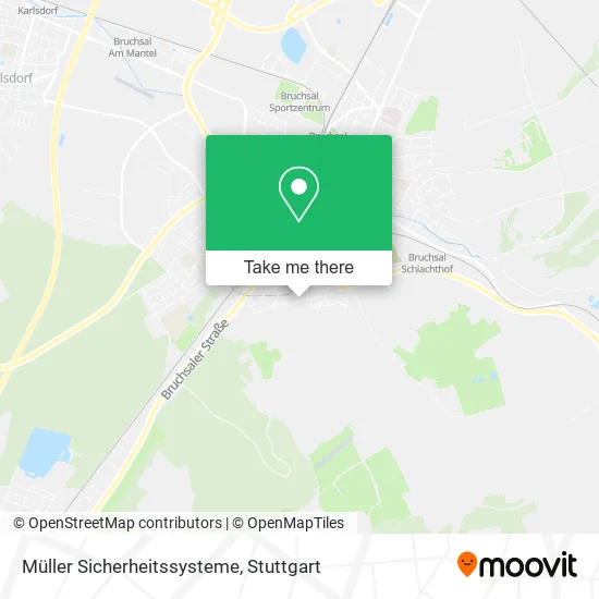 Карта Müller Sicherheitssysteme