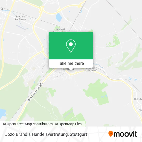Карта Jozo Brandis Handelsvertretung