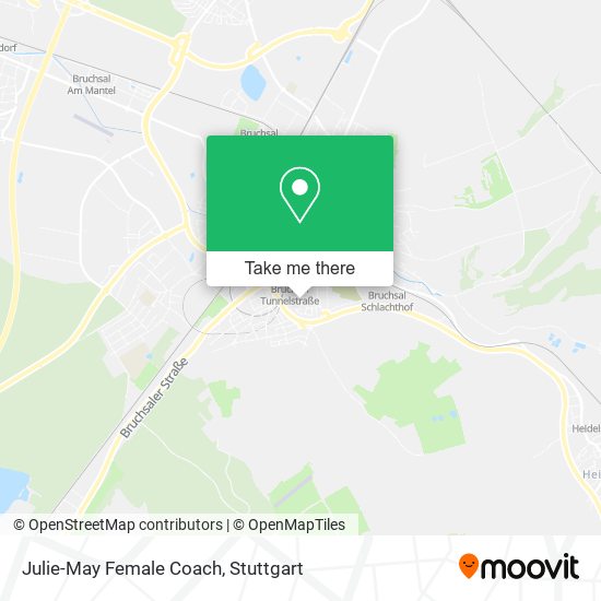 Julie-May Female Coach map