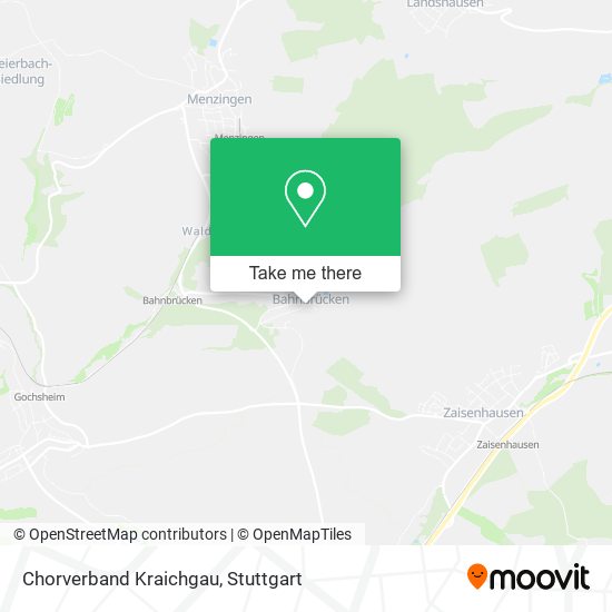 Chorverband Kraichgau map