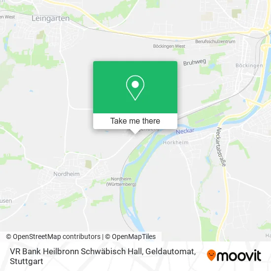 Карта VR Bank Heilbronn Schwäbisch Hall, Geldautomat