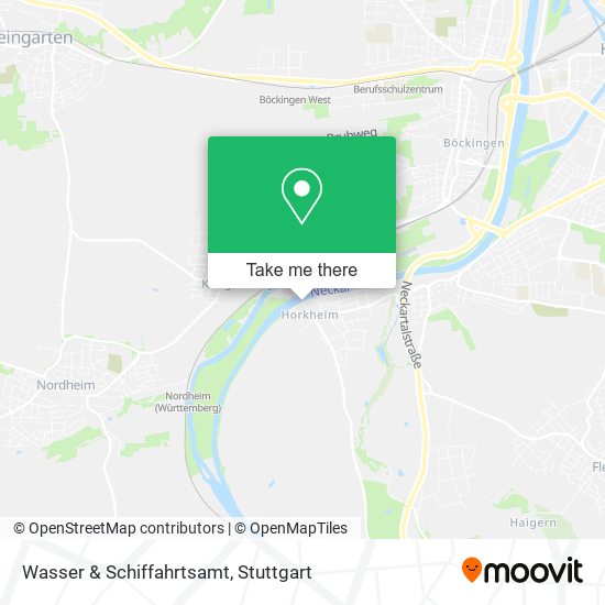 Карта Wasser & Schiffahrtsamt