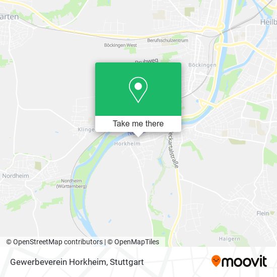 Gewerbeverein Horkheim map