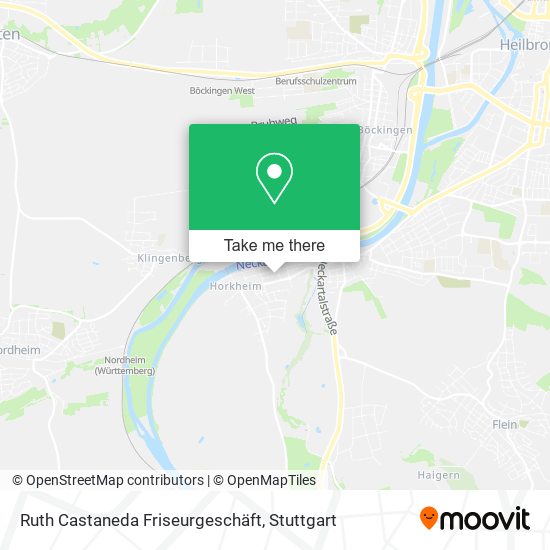 Ruth Castaneda Friseurgeschäft map