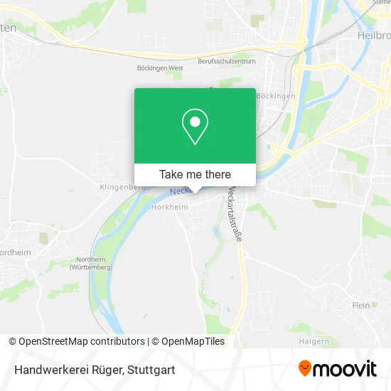 Карта Handwerkerei Rüger