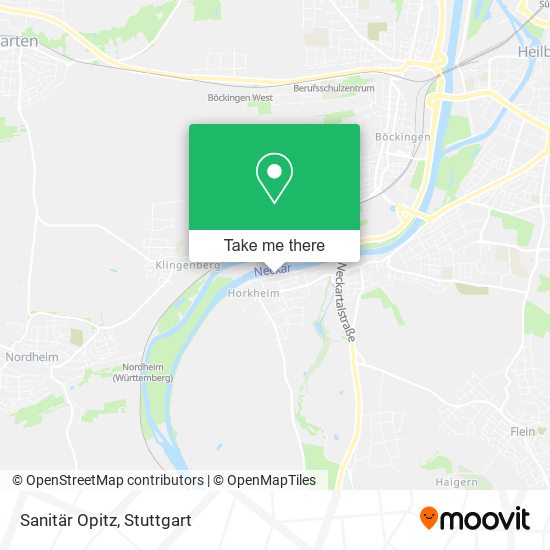 Карта Sanitär Opitz