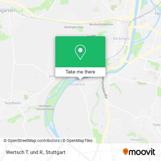 Карта Wertsch T. und R.