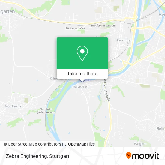 Zebra Engineering map