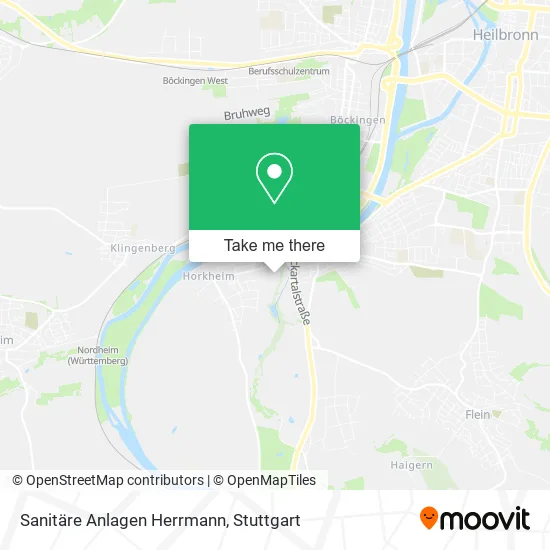 Карта Sanitäre Anlagen Herrmann