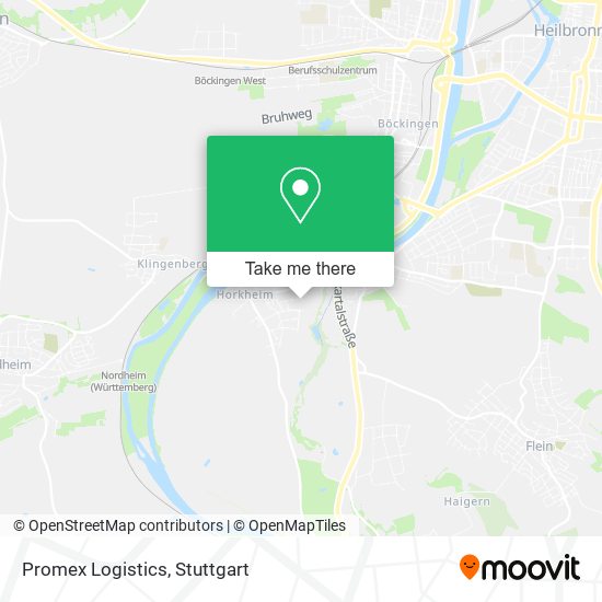 Promex Logistics map