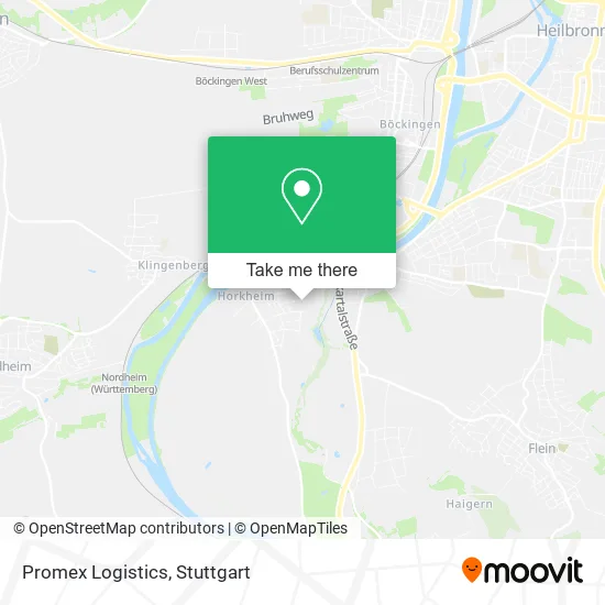 Карта Promex Logistics