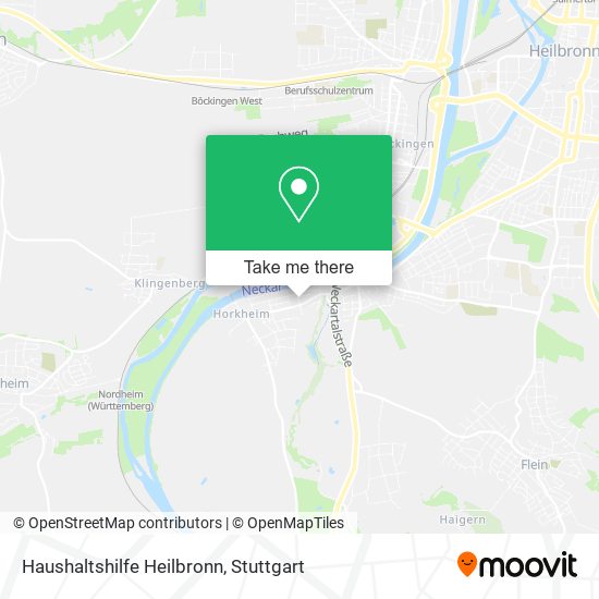 Haushaltshilfe Heilbronn map