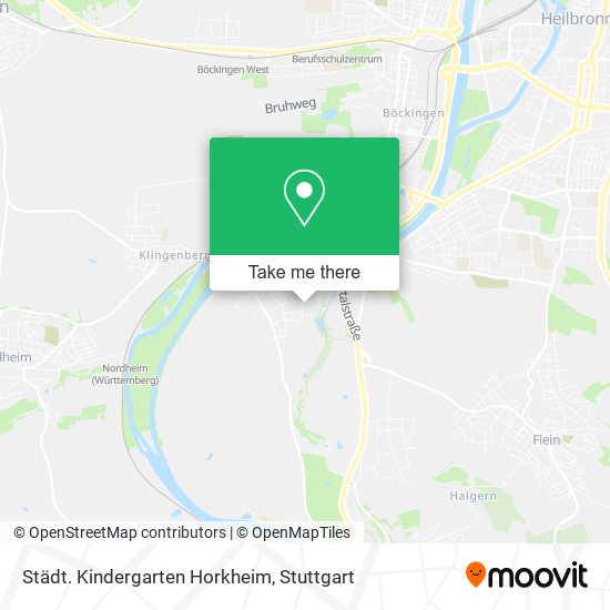 Städt. Kindergarten Horkheim map
