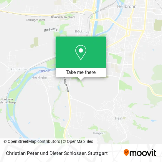 Карта Christian Peter und Dieter Schlosser