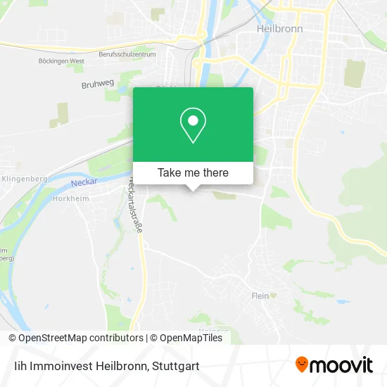 Карта Iih Immoinvest Heilbronn