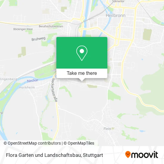 Карта Flora Garten und Landschaftsbau
