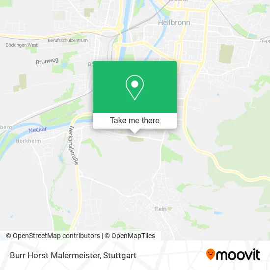Карта Burr Horst Malermeister