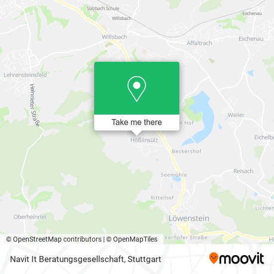 Navit It Beratungsgesellschaft map