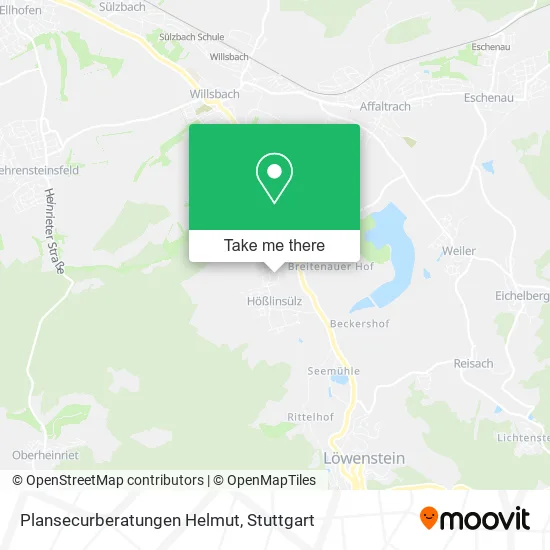 Карта Plansecurberatungen Helmut
