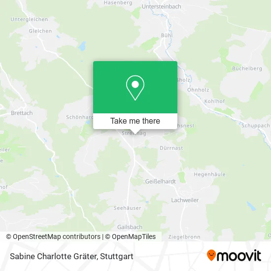 Карта Sabine Charlotte Gräter