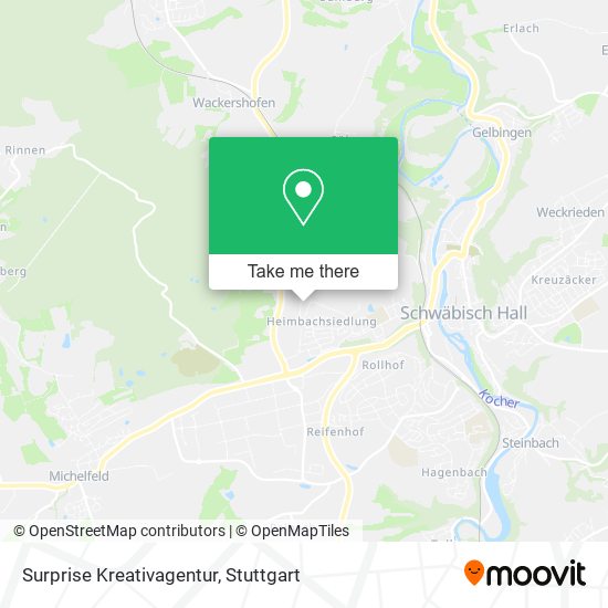 Surprise Kreativagentur map