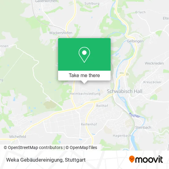 Карта Weka Gebäudereinigung