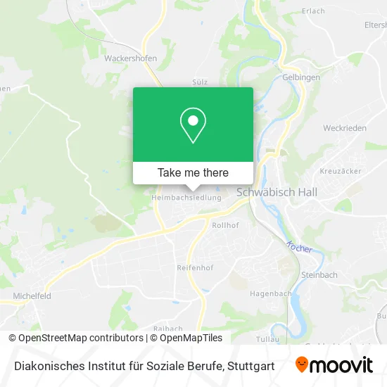 Карта Diakonisches Institut für Soziale Berufe