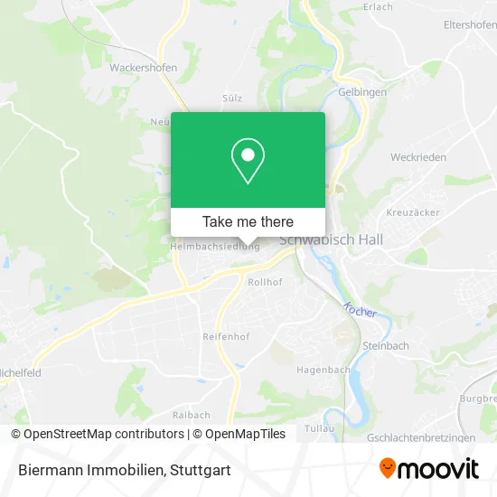 Карта Biermann Immobilien