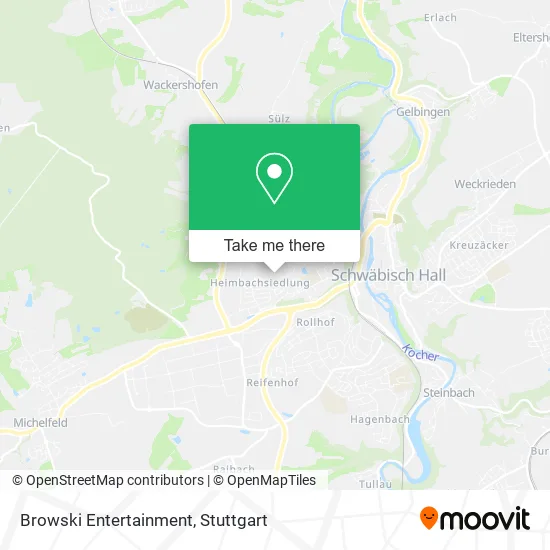 Карта Browski Entertainment