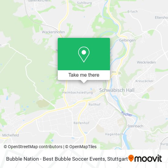 Карта Bubble Nation - Best Bubble Soccer Events