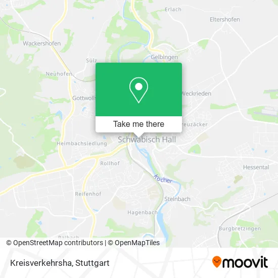 Карта Kreisverkehrsha