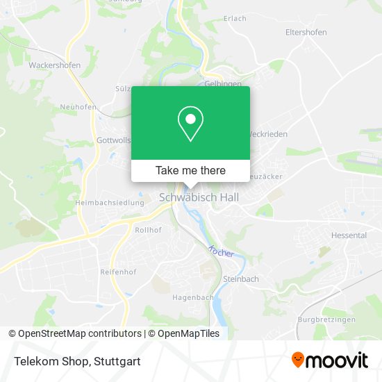 Telekom Shop map